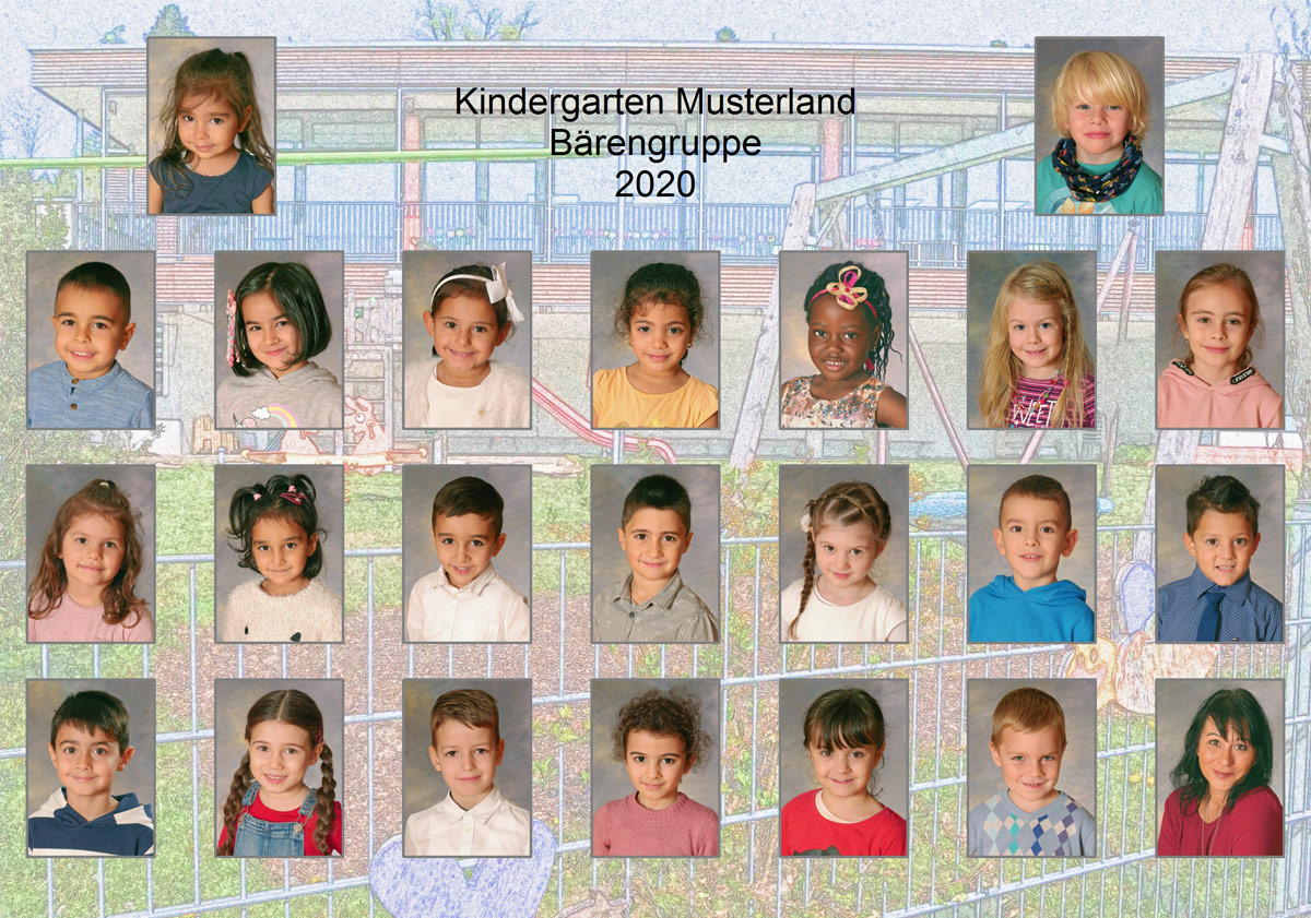 Gruppenspiegel Kindergarten